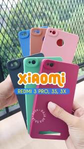 Soft Case XIAOMI REDMI 3 Pro / 3S / 3X Casing Kesing Silicon Silikon Karet Pelindung HP Handphone Pro Cam Cover Sopkes Sofkes Sofcase Xiomi Redmi3