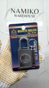 Gembok magnet pagar pintu rumah 28 mm