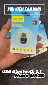 Usb Bluetooth 5.1 Hoco UA28 Cho Máy Tính Laptop Chính Hãng