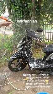 [PROMO GRATIS ONGKIR] Semprotan Air Stik Sprayer Lurus 30 CM - Cuci Mobil Motor - Semprot Steam Jet Cleaner - Stik Sancin Asia Teknik