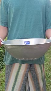 Wajan Cekung Murah Ukuran 14 - Kuali Super 14 - Wajan Katel Penggorengan