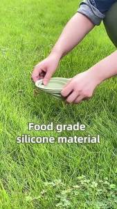 Collapsible Silicone Pet Bowl for Dogs & Cats | Food Grade BPA-Free Foldable Travel Food Water Bowl