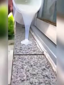 👍1000g with brush👍Super Transparent Water proof Glue sealant waterproof roof leak Invisible Adhesive Repair roof wall cracks leaks suitable for all kinds of walls Waterproof transparent glue for Home Bathroom Roof