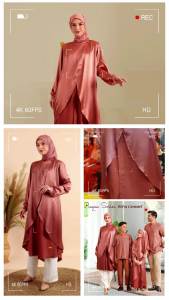 BAJU CANTIK BLUS TUNIK REMAJA NIBRAS BELYN CARAMEL / ATASAN TUNIK KATUN WANITA DAILY OUTFIT CUTE & CASUAL