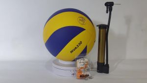 Bola Voli Mikasa MVA330 Japan Empuk Poli Volley Ball Free Pompa Pluit