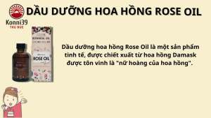 DẦU DƯỠNG HOA HỒNG DÙNG ĐƯỢC CẢ TÓC & DA ROSE OIL BOTANICAL (CHAI 60ML) - HƯƠNG THƠM SANG TRỌNG