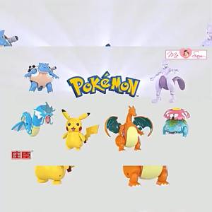 Bóng Pokemon biến hình liền bóng hoặc lắp ghép đồ chơi độc đáo Shop Mẹ Sam