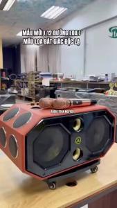 Loa Karaoke Xách Tay Cao Cấp Z20 Pro - Hệ Thống 12 Loa 2 Bass 20Cm 2 Treble 8 Trung Âm Thanh Vòm Sống Động - Loa Kéo Xách Tay Kèm 2 Mic Không Dây Chống Hú - Công Suất Cực Lớn Âm Trầm Mạnh Cổng Kết Nối Đa Dạng HDMI Optical Bluetooth Guitar