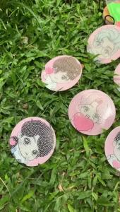 7pcs BTS Coaster diamond painting acrylic tatakan gelas diamond painting BTS