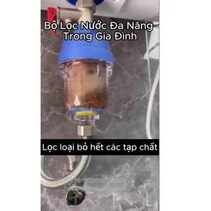 Bộ Lọc Nước 316 Inox vĩnh cửu lõi lọc tại vòi nước sinh hoạt gia đình bảo vệ sức khoẻ an toàn