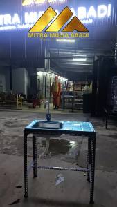 Wastafel Portable Bak Cuci Piring Tangan Klinik Apotik FoodCourt Kitchen Sink 75cm