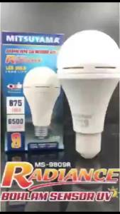 Lampu Bohlam Sensor UV LED Bulb Mitsuyama MS-9809R Radiance Long Life