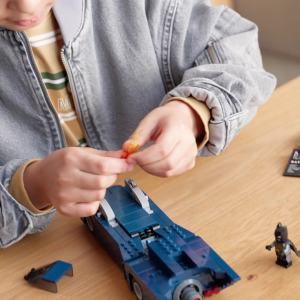 LEGO Super Heroes 76274 Baan with the Baobile vs. Harley Quinn and Mr. Freeze (435 Pieces) Super Heroes Toys (8 Tahun+)