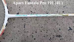 Vợt cầu lông Apacs Fantala Pro 101 - 4U | vợt hơi thiên công tối ưu mặt vợt công nghệ foam technology khung đan 17kg