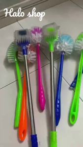 Cây Chà Bồn Cầu Cán INOX Nhựa cọ rửa nhà tắm - nhà vệ sinh Giao Nhanh 24h