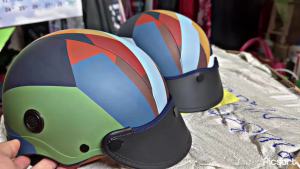 [TẶNG SET BIKER] Nón Bảo Hiểm Sơn Sư Thầy Thích Minh Tuệ - Mũ Bảo Hiểm Nửa Đầu - Lấy ý Tưởng Từ Áo Thầy