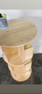 Rotatable Bookshelf 360 Degree