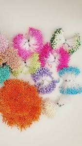 150pcs Stamen Pistil Floral DIY High Quality Decoration Mini Double Headed Stamens Flower Pistils