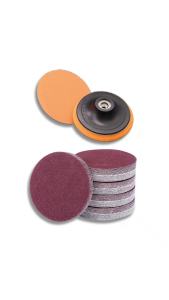 หนามเตย กระดาษทรายกลม 4 นิ้ว 100 แผ่น สำหรับการจานติดกระดาษทราย 4 นิ้ว ขัดไม้ ขัดเหล็ก ขัดโลหะ มีให้เลือกหลายเบ