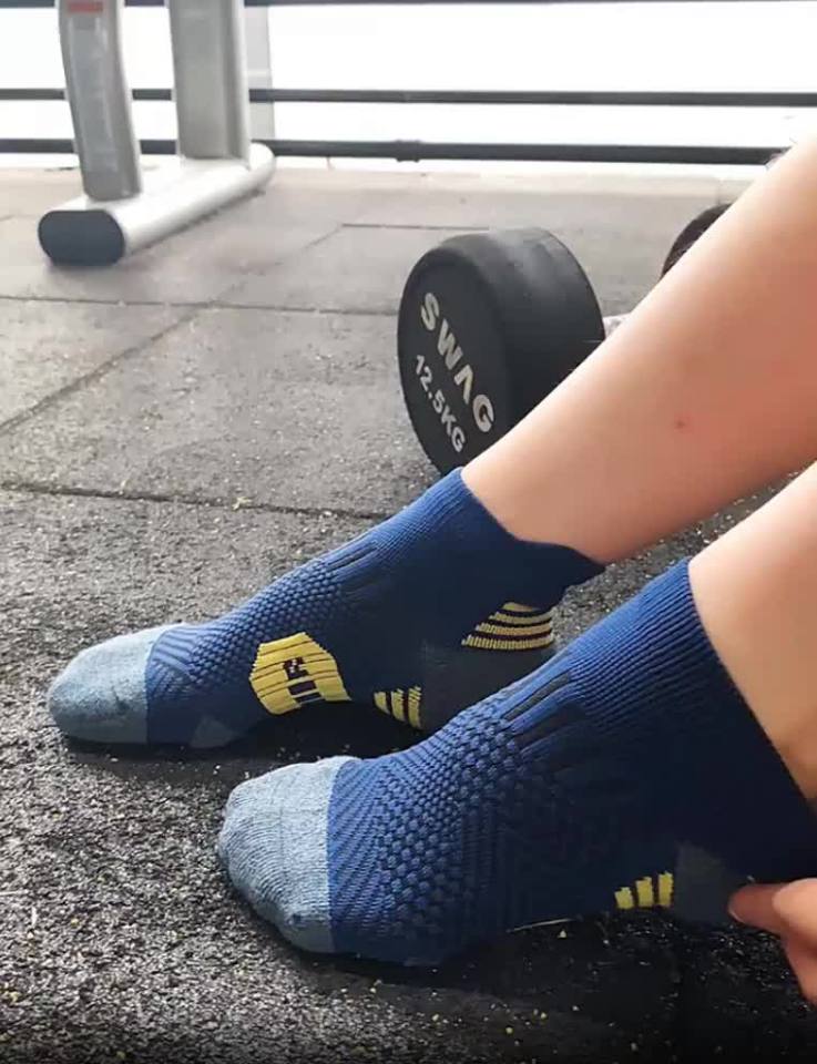 Marathon Professional Running Socks Towel Bottom Sports Socks Short Tube Socks Breathable Low-Top Socks
