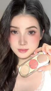 Pro-Sculpt 3-in-1 Facial shaping Palette Highlighter & Contour & Blush Multi-Use 3D Do-It-All Upgrade Blendable Buildable Seamlessly Ultra-Pigmented Non-Comedogenic Alcohol-Free Fragrance-Free