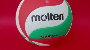 Bola Voli Original 100% Asli Molten V5M4200 Water Rasistant Empuk Bola Voley Poli Volley Ball