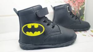 Sepatu Boots SUPERHERO Anak Laki Laki Sporty / Sepatu Boots Tali Perekat Anak Cowok Motif Superhero / Sepatu Balita Boots Anak Pria Keren Trendy