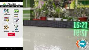 Mesin Kontroller Jam Masjid JWS P10 1 WARNA Termurah ! / CONTROLLER JADWAL SHOLAT MULTIPANEL 1-6 SINGLE COLOR