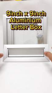 Heavy duty aluminium letter box head and tail/Antique letter box/Aluminium letter box/Peti surat aluminium/信箱/铝信箱