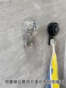 -SG Seller-Perforation-free suction cup hook/Strong vacuum single hook/wall hook/Trackless clothes hook behind door
