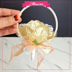 50pcs BT-1522 Bunga Telur Gantung / FOC 50pcs Pengikat Dawai Telur