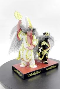 CHOP TAN LAM HIN 6 Inch 2 Hell Gods Of Wealth 陈南兴/6寸大二爷伯彩色