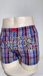 EV3053-3 Edwin Seluar Dalam Boxer Lelaki Kualiti Premium (3 Helai)