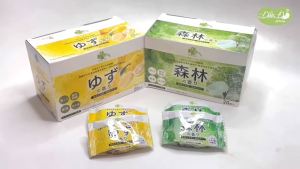 Viên thả bồn tắm muối tắm ngâm bồn Onsen Kurashi Rhythm 40g/viên - Đậu đỏ shop - Hàng nội địa Nhật