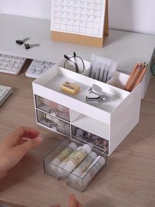 LD-C1108 Desk Organizer: Rak Meja Laci Penyimpanan Serbaguna Box Kotak Penyimpanan Alat Tulis