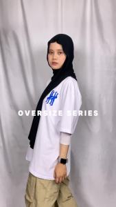 Kaos Oversized Korea Industrial Civilization Casual Series