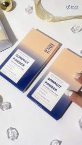 INEZ Bedak Compact Powder Color Contour Plus Full Kaca