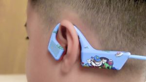 Wireless Kids Bone Conduction Headphone Bluetooth Sport Earphone To Boys Girls Gift