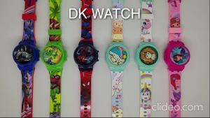 [DK] JAM TANGAN ANAK KARAKTER SPIN SANRIO MERMAID DINOSAURUS SPIDERMAN 618