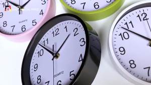 Original 12 Inches Quartz Wall Clock Elegance Modern Design Wall Clock 8" (Battery Not Included)  Luminous Glow In The Dark 30cm Big Size