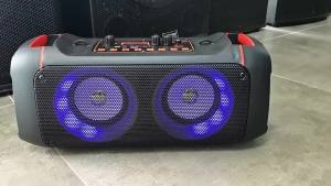 🎁แถมฟรี ไมโครโฟน รีโมท สายชาร์จ มีสายรัด🎁FANS ลำโพงบลูทูธ 8นิ้ว bluetooth USB/TF Card 10000mAh ปรับแอคโค่ได้ ลำโพงไร้สาย ลำโพง ลำโงบลูทูธใหญ่ ไซค์ใหญ่เสียงกระหึ่ม เบสแน่นๆ ลำโพงเบสหนักๆ