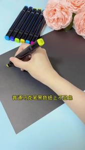 Bộ 120 Bút màu cao cấp Acrylic marker 120/100/80/60/48/36/24/12 màu ko lem trên giấy vẽ được trên nhựa đá thủy tinh bút vẽ đa năng.