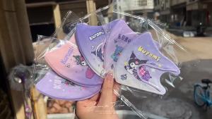 Khẩu trang cho bé khẩu trang 4d hoạ tiết kuromi dễ thương set 10 chiếc