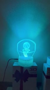 Đèn led in hình Quả Bóng Rổ trang trí đẹp nhiều mẫu quà tặng ý nghĩa cho đội nhóm công ty bạn giá rẻ