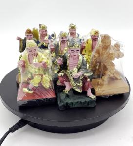 CHOP TAN LAM HIN Station/Standing Dragon/Sitting Mountain Ji Gong 陈南兴/站/站龙/坐山济公/木色/黄衣/灰衣/珍珠彩