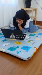 Kasur Karakter Anti Kempes 150 x 100 x 3 Cm Super Nyaman Halus Lembut