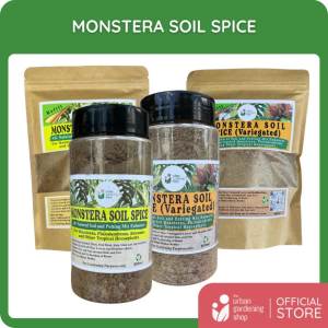 Monstera Soil Spice - All Natural Soil Additive and Plant Food for Monsteras Philodendrons and other Tropical Plants