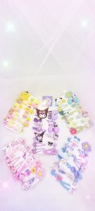 Set 14 kẹp tóc bé gái mèo kitty gấu koromi thỏ buddy siêu yêu phụ kiện tóc mái nữ cao cấp - thương hiệu Vợ Chồng Tôi