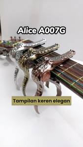 Alice A007G Crocodile Style Capo Gitar Akustik dan Elektrik