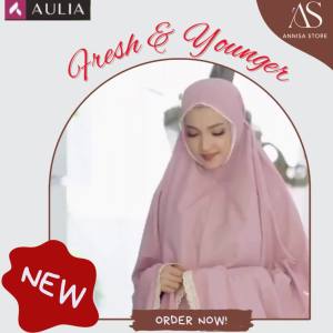 AULIA MUKENA AYESHA SERIES MURCEEE / MUKENA DEWASA AULIA KATUN POLIMICRO RINGAN ADEM & NYAMAN